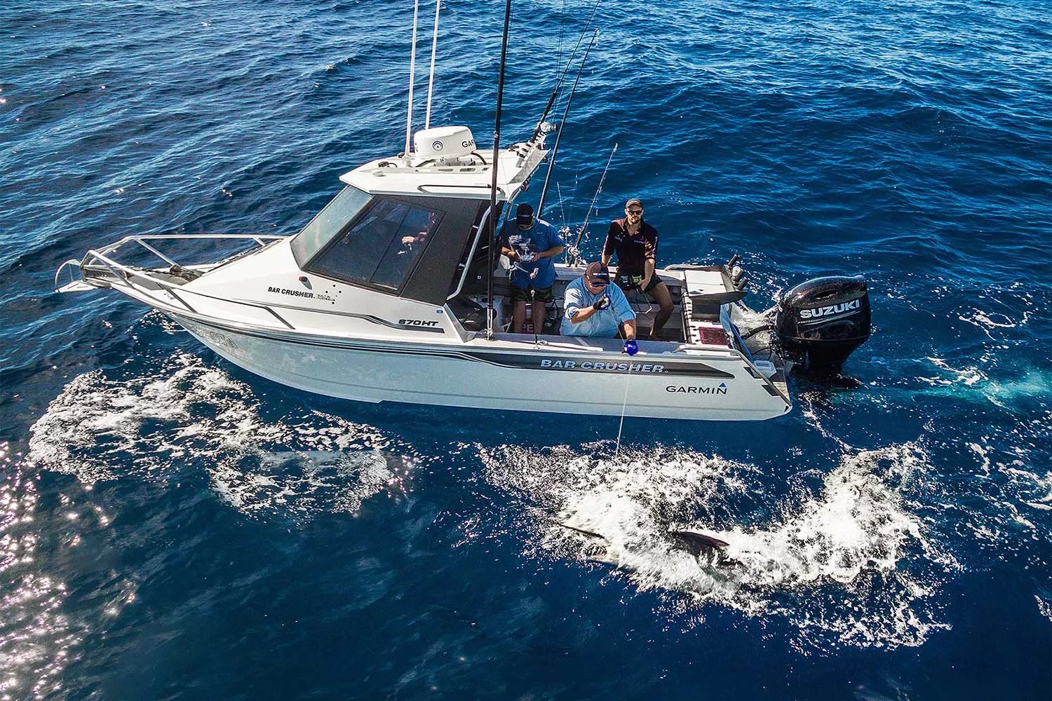 Boat Reviews Bar Crusher 670ht Fishing World Summer 2019 5
