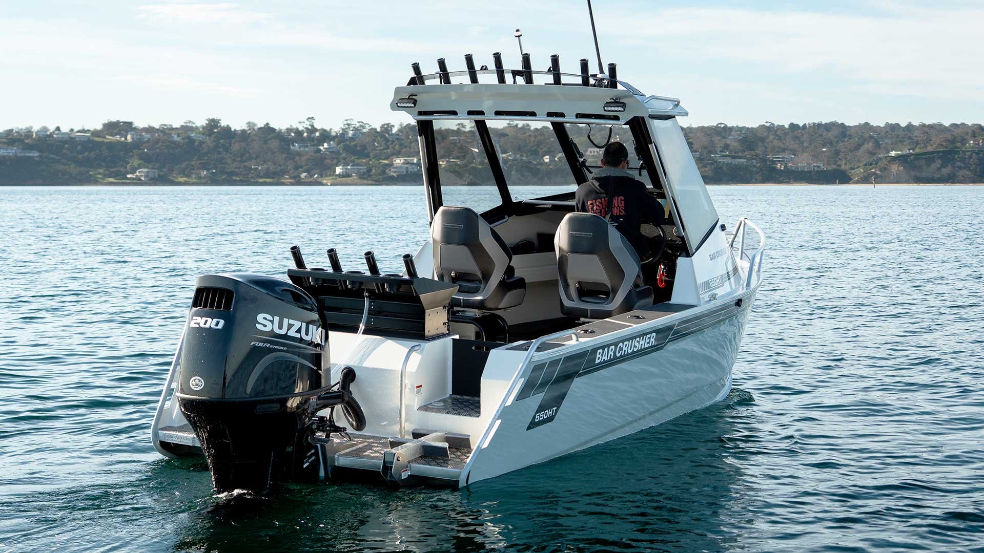 Bar Crusher 650HT rear view