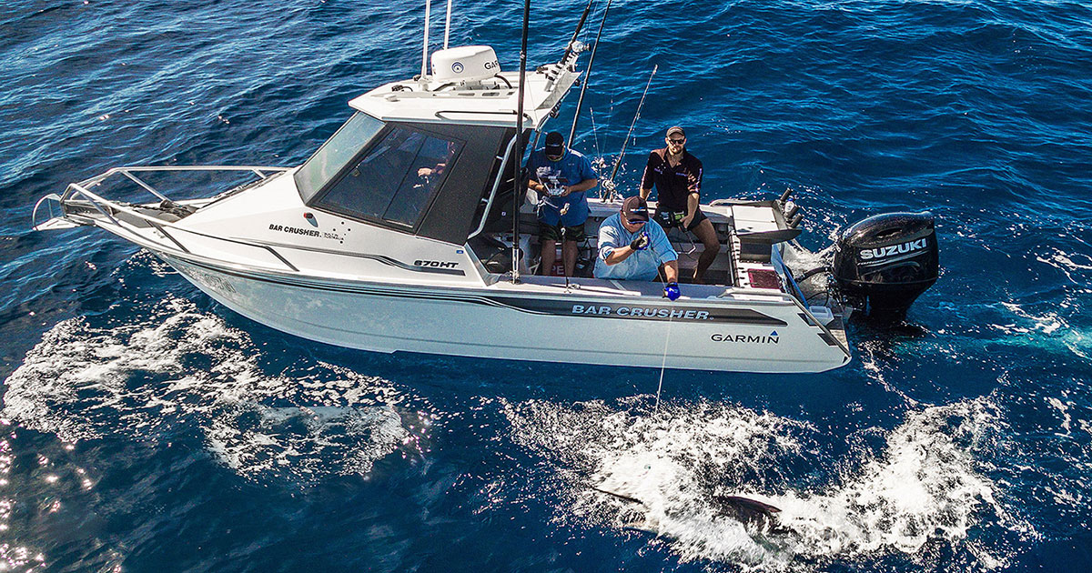 offshore fishing boat