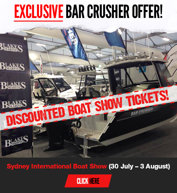 Bar Crusher At 2015 Sydney Boat Show